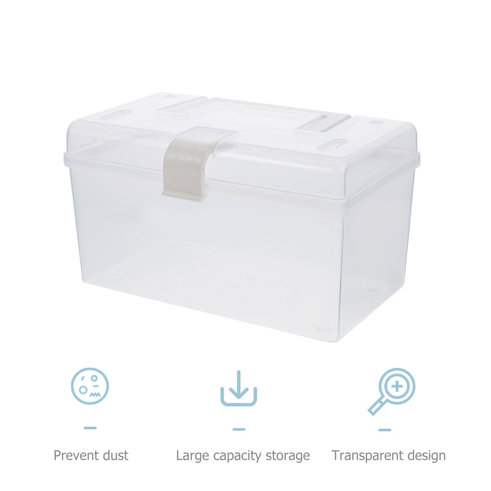 Face Mask Storage Box - 1Pcs Space Saving Mask Storage Box
