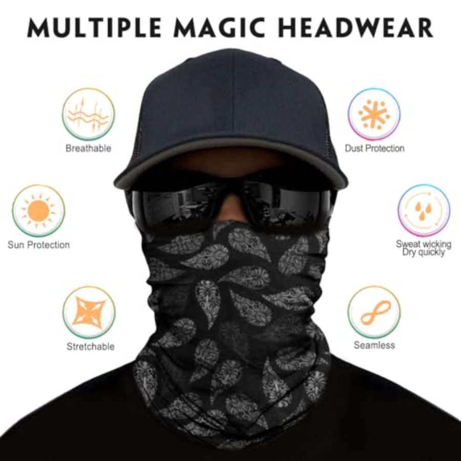 Neck Gaiter for Men Women Head - đánh giá và giá Neck Gaiter Face Cover