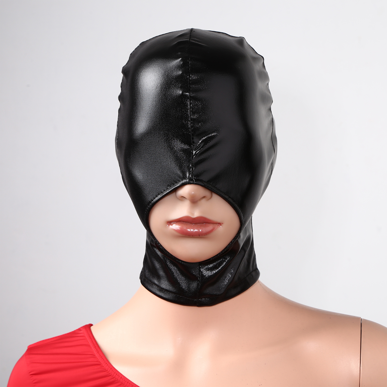 Adult Men Women Black Leather  - đánh giá và giá Black Face Mask Pack