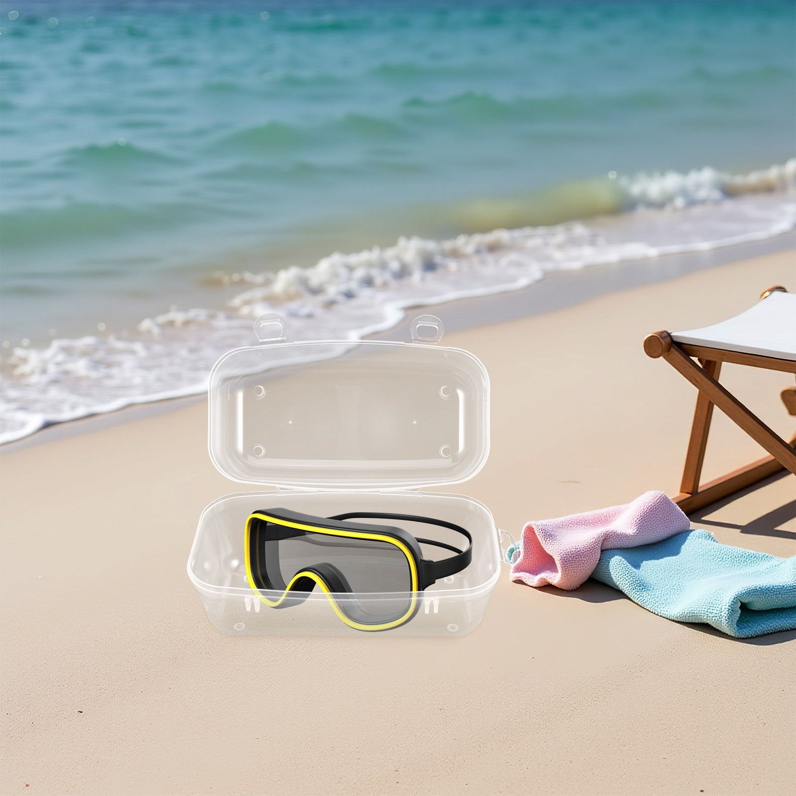 Diving Masks Case Portable Har - đánh giá và giá Mask Case Hard Shell