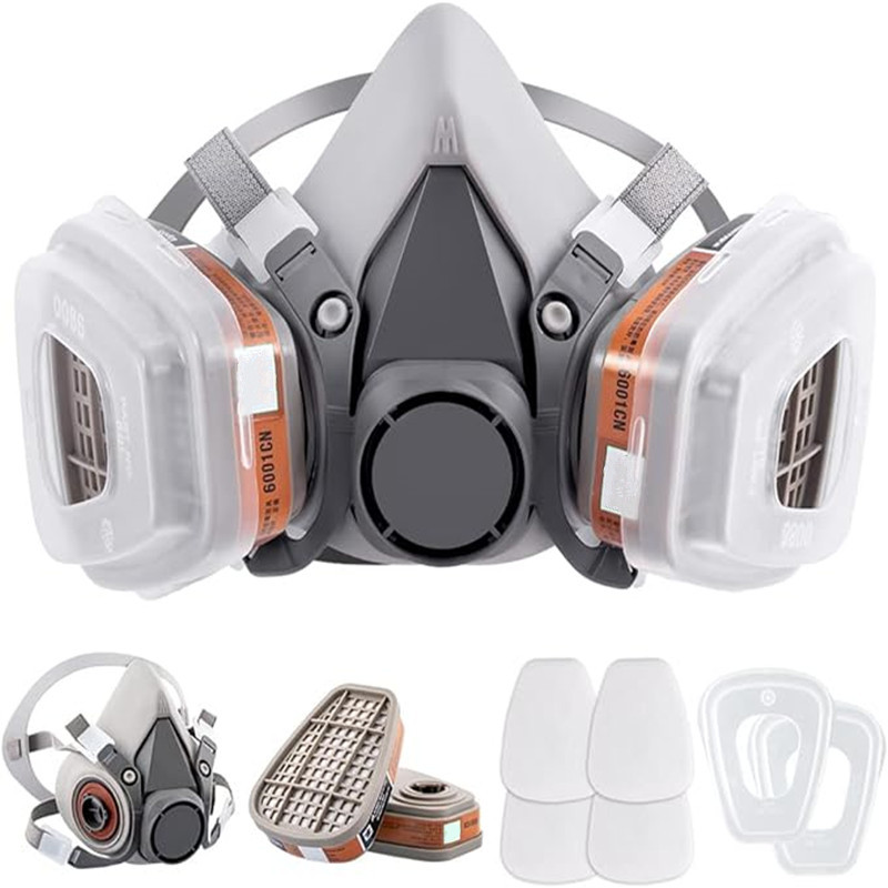 New 15in1 6200 Dust Gas Respir - đánh giá và giá Respirator Half Face