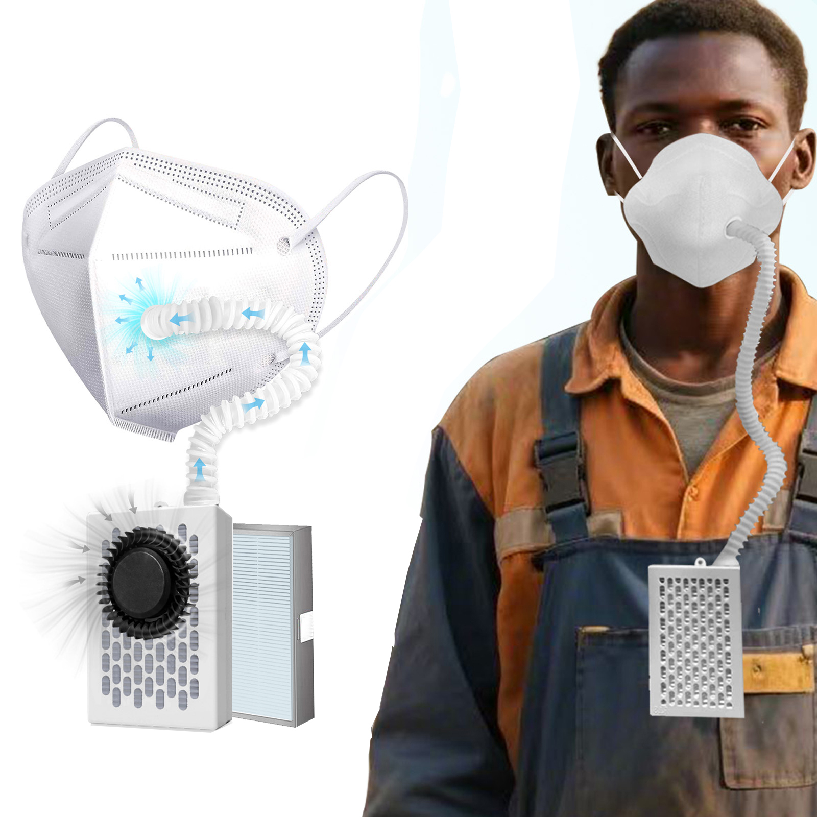Breathe easily,Electric KN95 M - đánh giá và giá Kn95 Respirator Mask