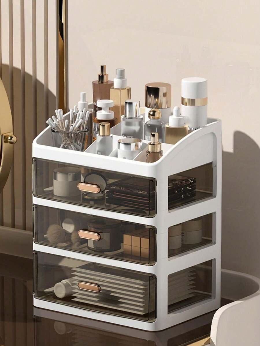 1pc Desktop Cosmetic Organizer - đánh giá và giá Face Mask Storage Box