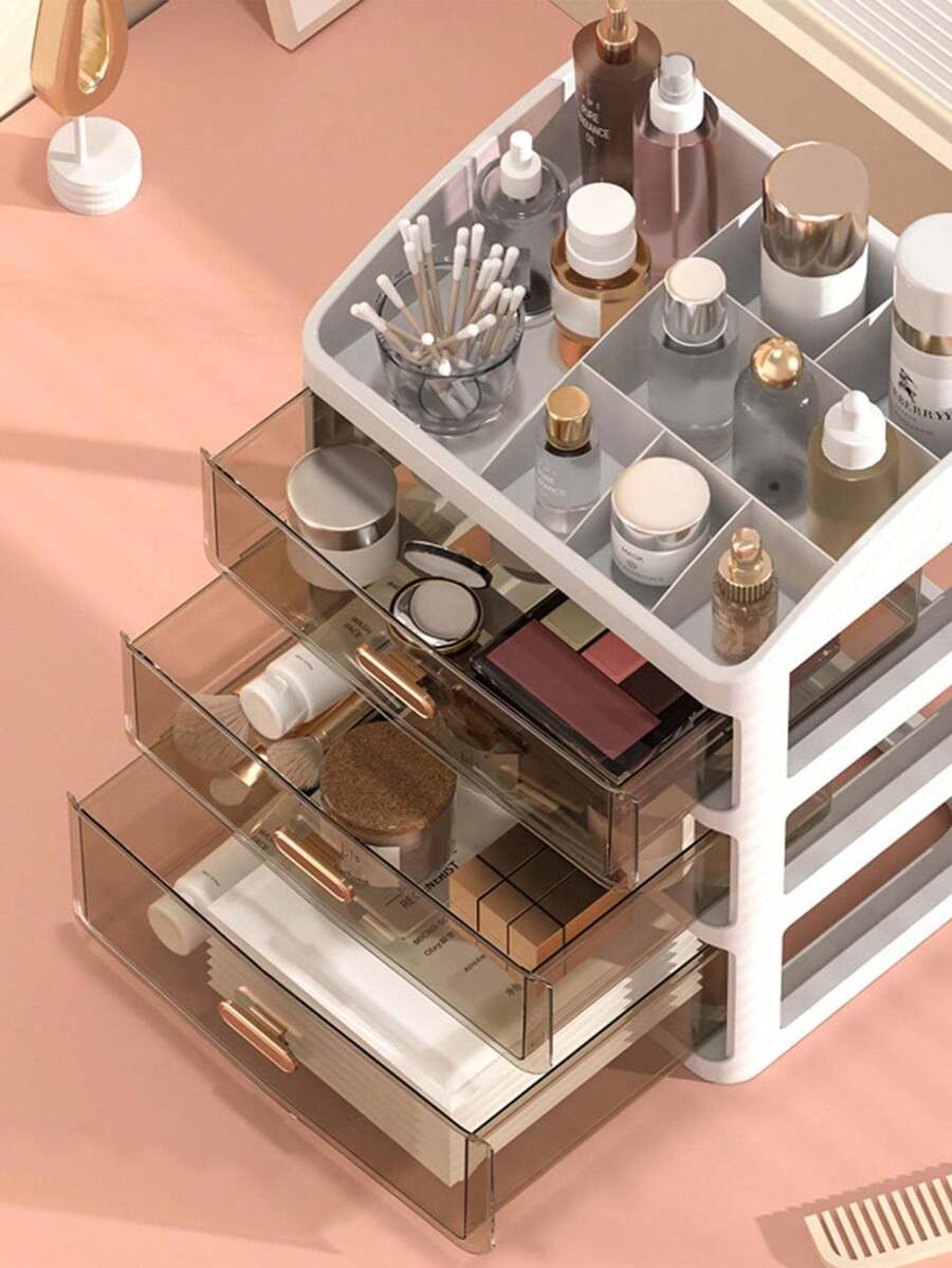 1pc Desktop Cosmetic Organizer - đánh giá và giá Face Mask Storage Box