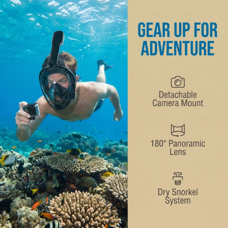 Underwater Scuba Anti Fog Full - đánh giá và giá Anti Pollution Mask