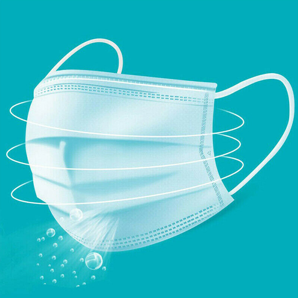 50piece Safe And Professional  - đánh giá và giá Disposable Mask Blue