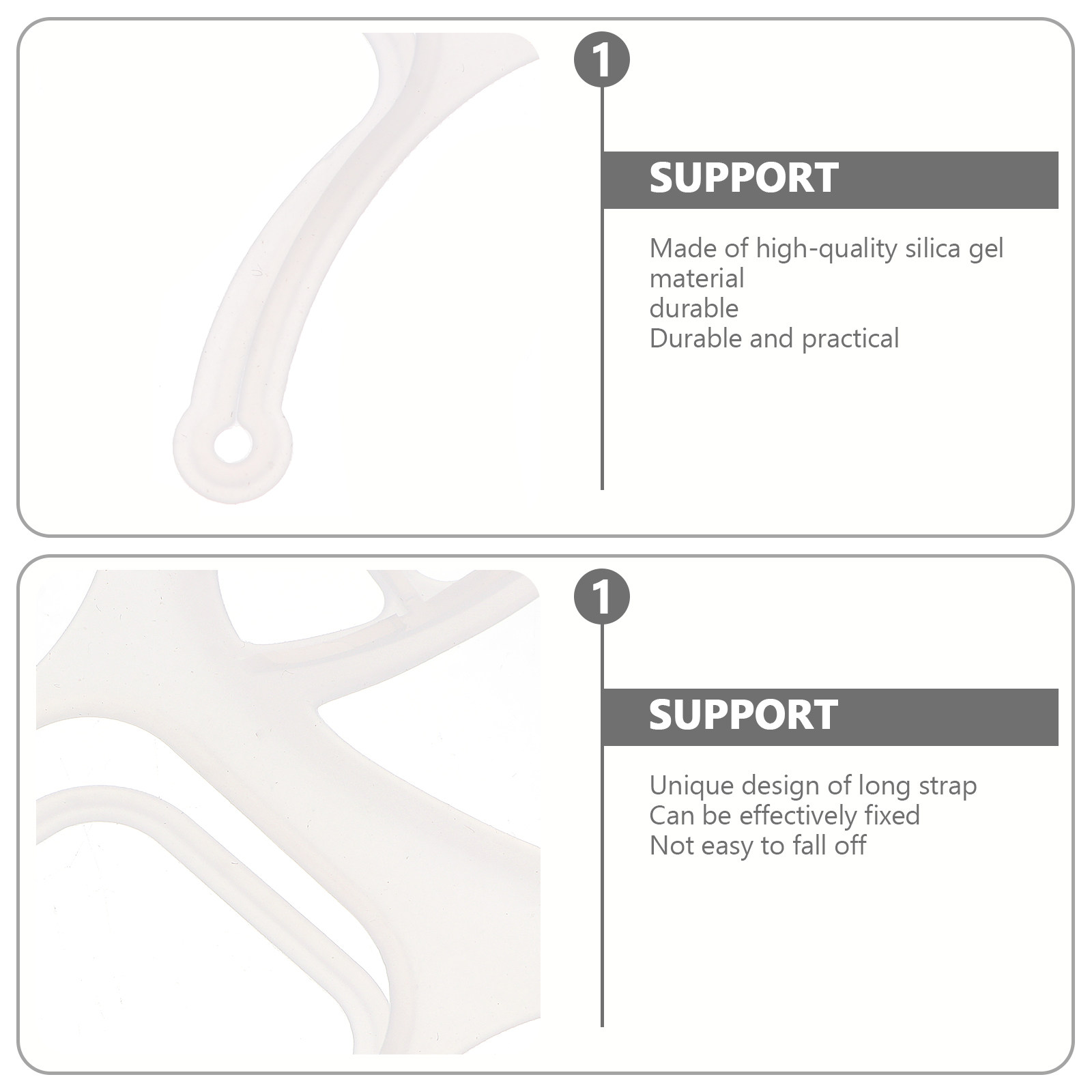 5Pcs Silicone Mask Brackets Co - đánh giá và giá Silicone Mask Bracket