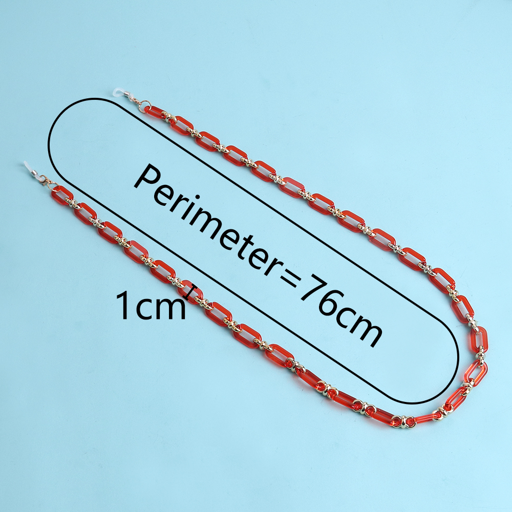 Colorful Transparent Link Acry - đánh giá và giá Mask Chain Holder