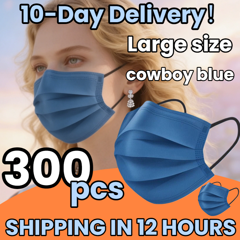 Fast Delivery! 300Pcs Thickene - đánh giá và giá Disposable Mask Blue