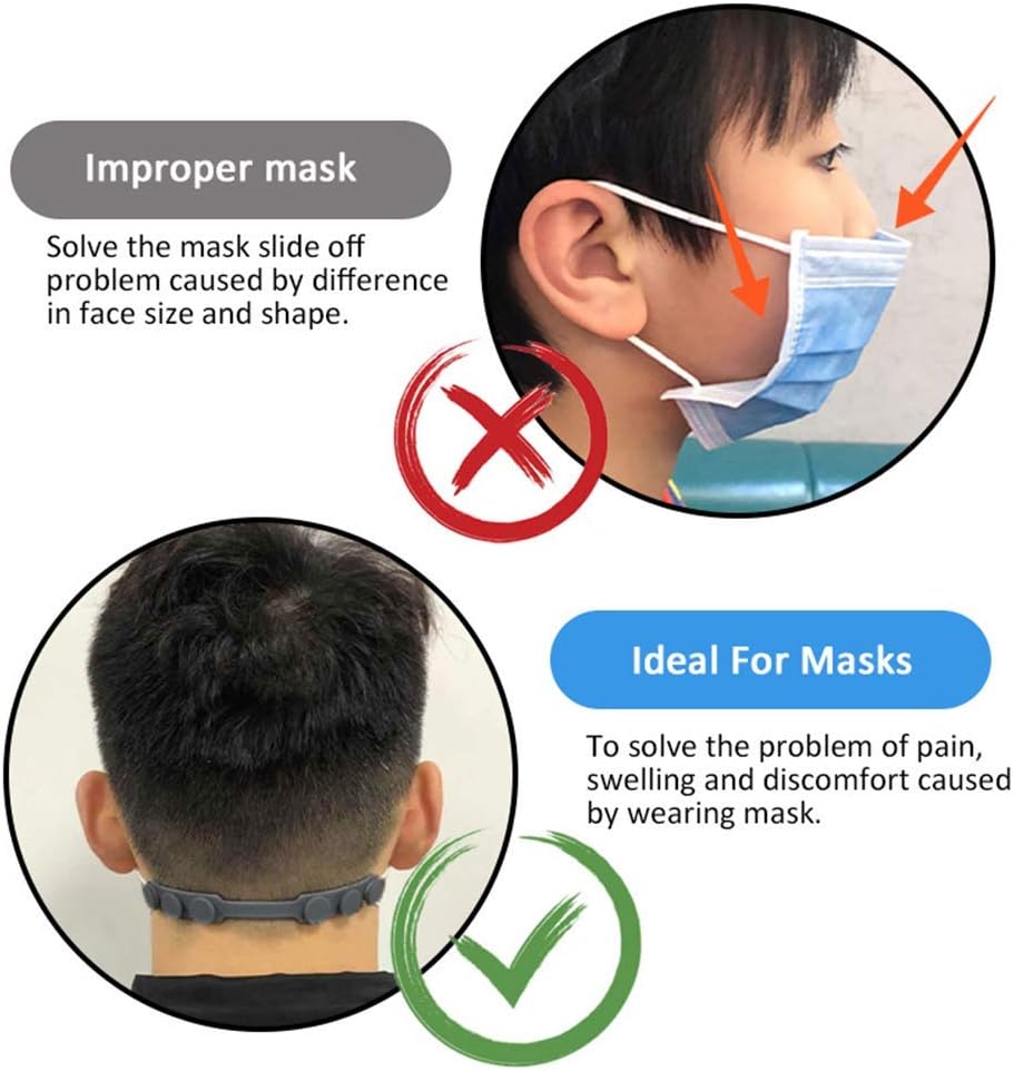 4 Pcs Silicone Ear Savers for  - đánh giá và giá Mask Ear Saver Strap