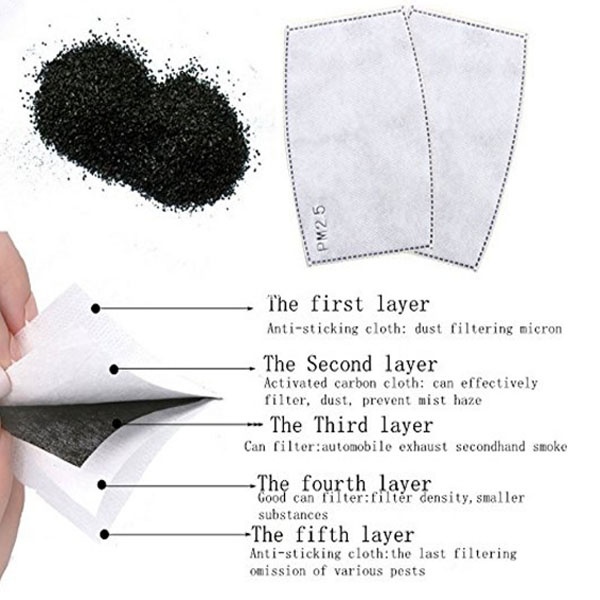 2PCS Mask Filter Element PM2.5 - đánh giá và giá Pm2.5 Filter Insert