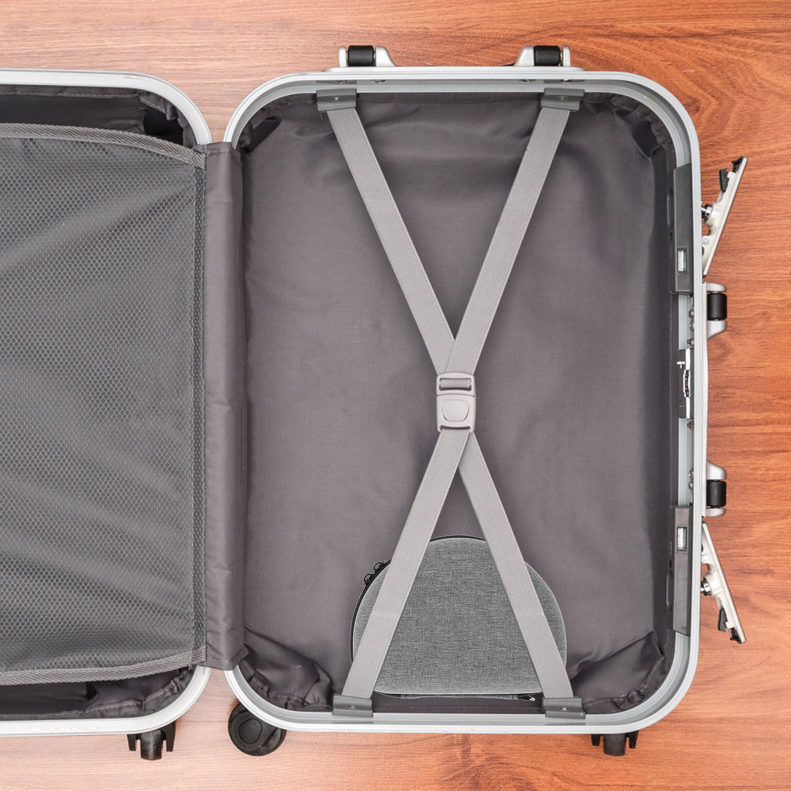 Dark Gray Hard Travel Case Mas - đánh giá và giá Mask Case Hard Shell