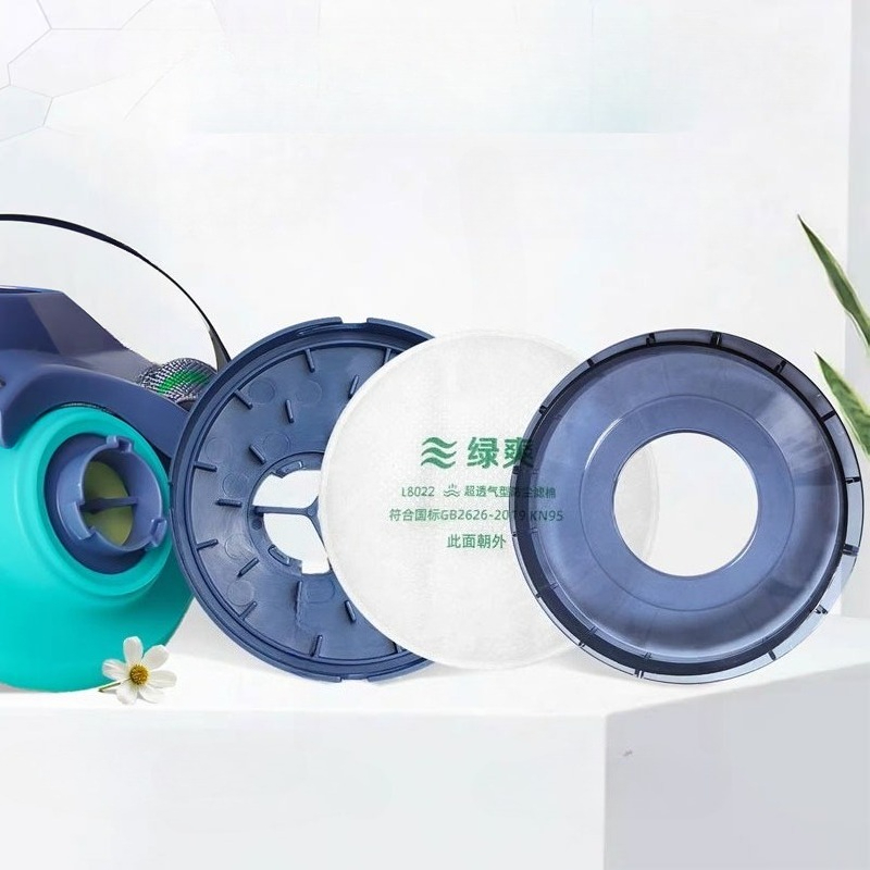 Dual Filter Silicone Half Face - đánh giá và giá Respirator Half Face