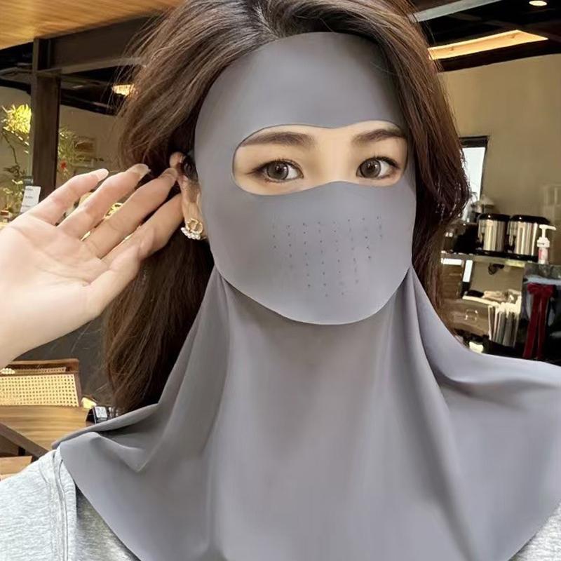 2026 New Fashion Ice Silk Sun  - đánh giá và giá Sports Mask Breathable