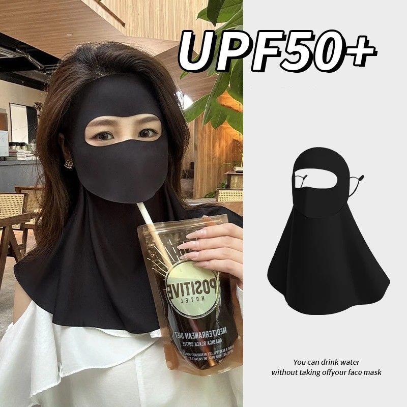 2026 New Fashion Ice Silk Sun  - đánh giá và giá Sports Mask Breathable