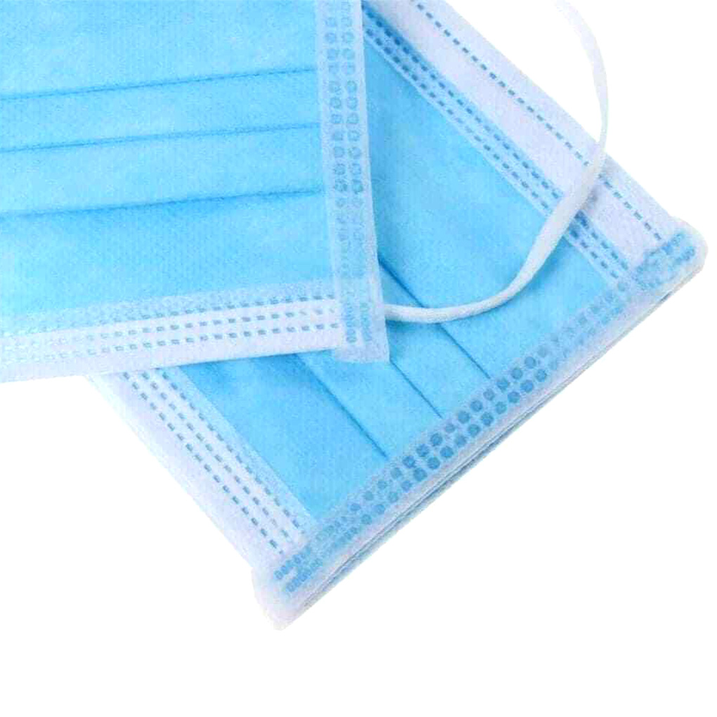 50piece Disposable Face Masks  - đánh giá và giá Disposable Mask Blue