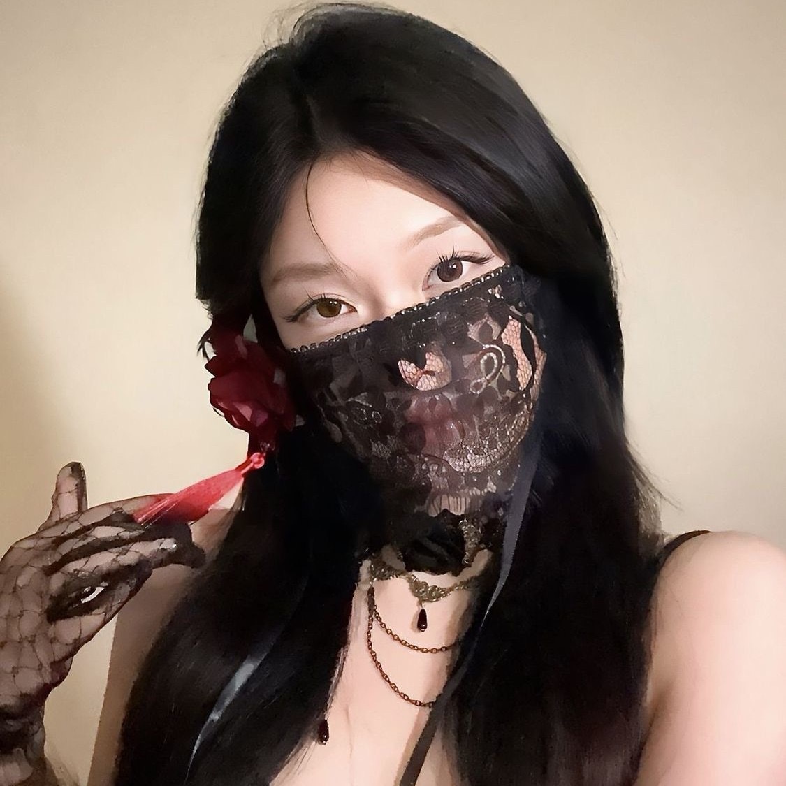2026 New Black Flower Half Fac - đánh giá và giá Respirator Half Face