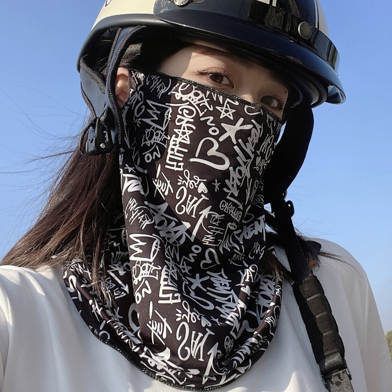 Full Face Cycling Mask Ice Sil - đánh giá và giá Sports Mask Breathable