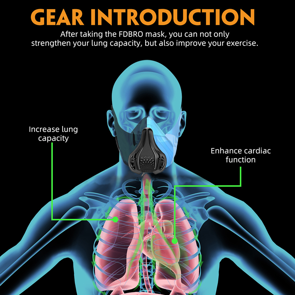 Workout Running Gym Mask Adjus - đánh giá và giá Dust Mask Construction