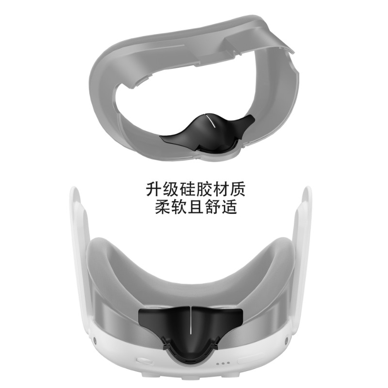 Applicable Metaquest3VR Glasse - đánh giá và giá Silicone Mask Bracket