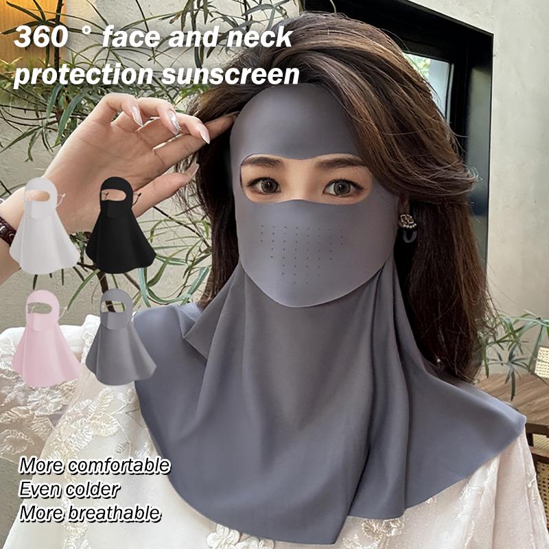 Summer Ice Silk Face Gini Full - đánh giá và giá Sports Mask Breathable
